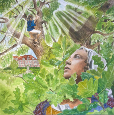 Baron auf den Bäumen